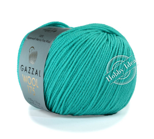 Gazzal Wool 175 323 Бирюзовый