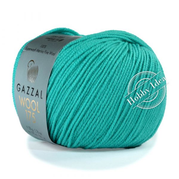 Gazzal Wool 175 323 Бирюзовый из категории Gazzal Wool 175