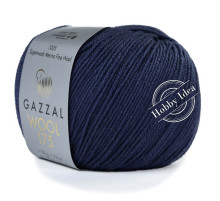 Gazzal Wool 175 326 Тёмный джинс