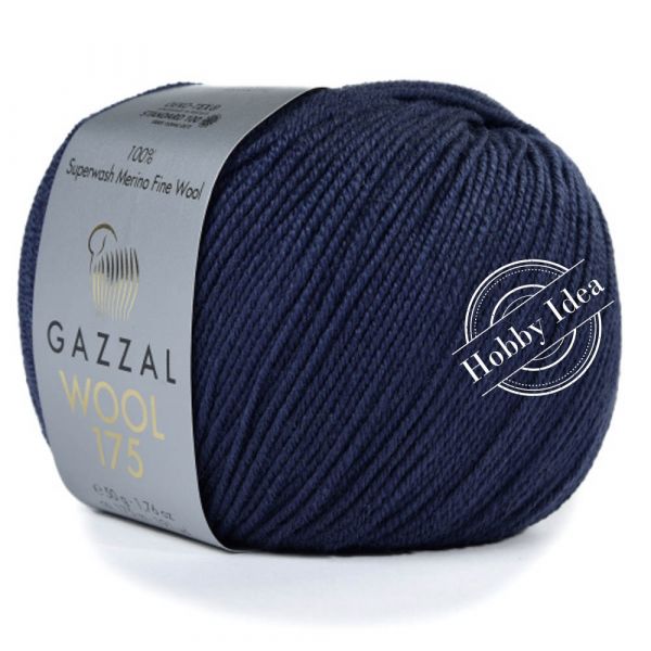 Gazzal Wool 175 326 Тёмный джинс из категории Gazzal Wool 175