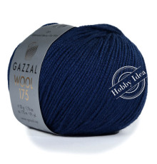 Gazzal Wool 175 327 Тёмно-синий
