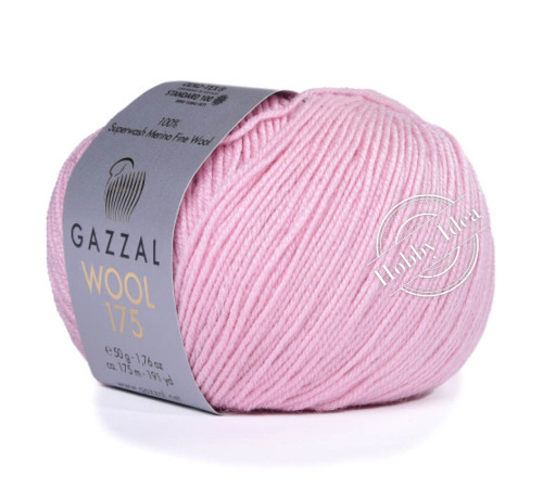 Gazzal Wool 175 329 Светло-розовый