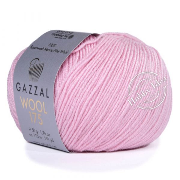 Gazzal Wool 175 329 Светло-розовый из категории Gazzal Wool 175