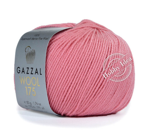 Gazzal Wool 175 330 Тёмно-розовый
