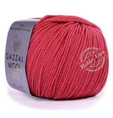 Gazzal Wool 175 331 Тёмно-пюсовый