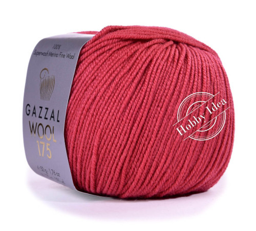 Gazzal Wool 175 331 Тёмно-пюсовый