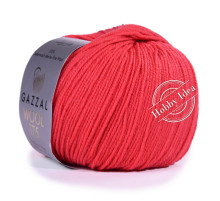 Gazzal Wool 175 332 Розово-красный