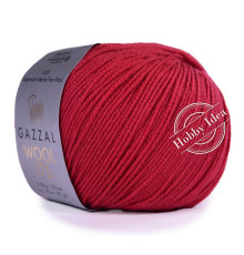 Gazzal Wool 175 333 Рубин