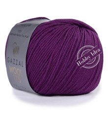 Gazzal Wool 175 334 Фиалка