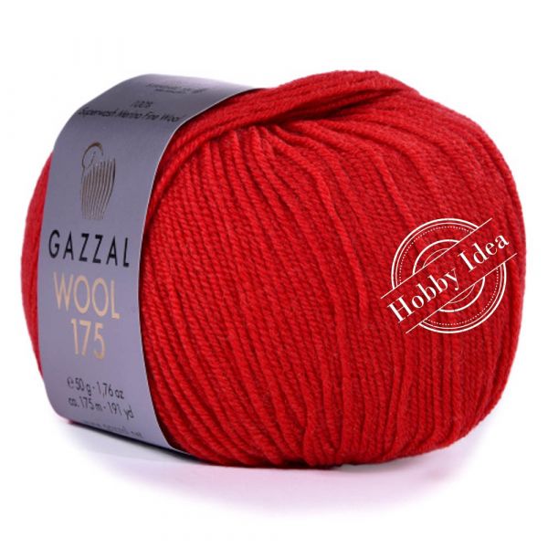 Gazzal Wool 175 338 Красный из категории Gazzal Wool 175