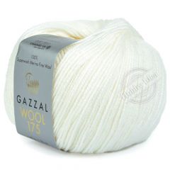 Gazzal Wool 175 339 Молочный