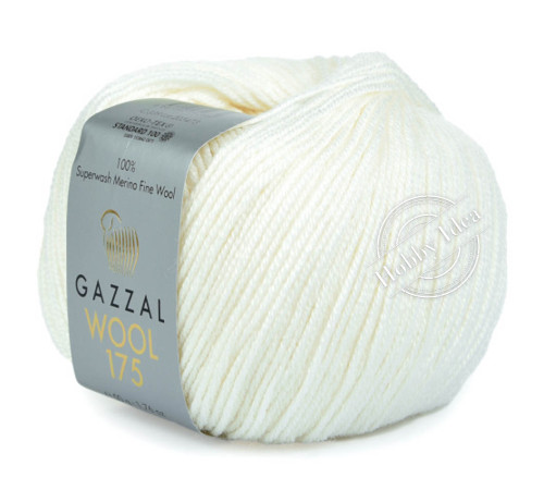 Gazzal Wool 175 339 Молочный