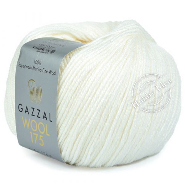 Gazzal Wool 175 339 Молочный из категории Gazzal Wool 175