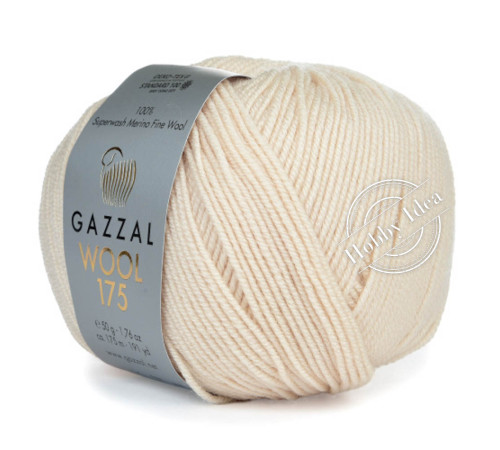 Gazzal Wool 175 340 Экрю