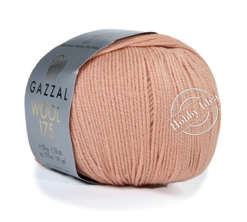 Gazzal Wool 175 345 Розово-бежевый