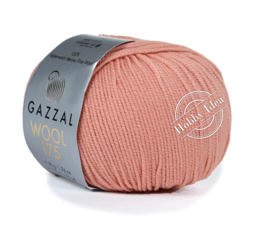 Gazzal Wool 175 346 Розовый персик