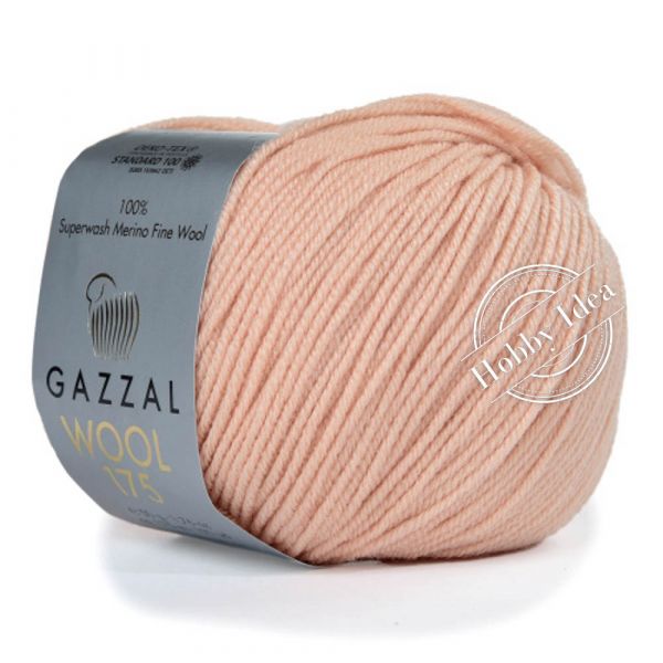 Gazzal Wool 175 347 Персик из категории Gazzal Wool 175