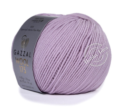 Gazzal Wool 175 349 Бледно-сиреневый