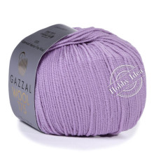 Gazzal Wool 175 350 Светло-сиреневый