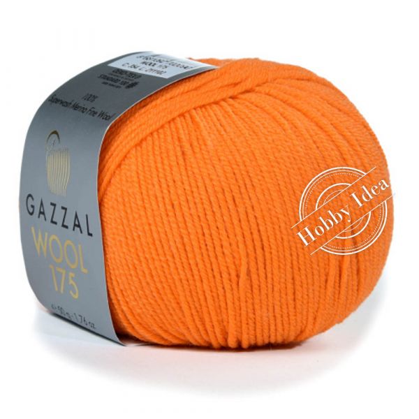 Gazzal Wool 175 354 Оранжевый из категории Gazzal Wool 175