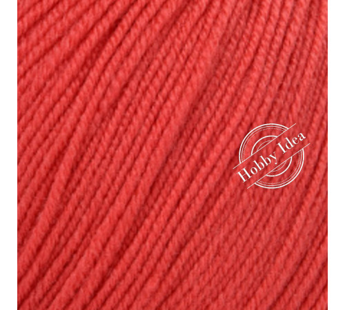 Gazzal Wool 175 355 Яркий коралловый