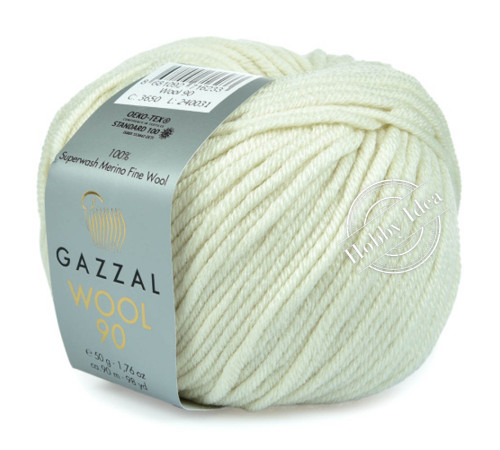 Gazzal Wool 90 3650 Экрю