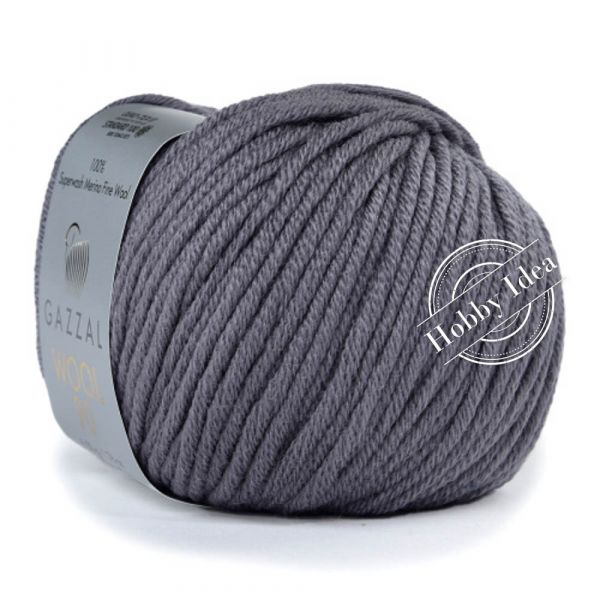 Gazzal Wool 90 3657 Стальной из категории Gazzal Wool 90