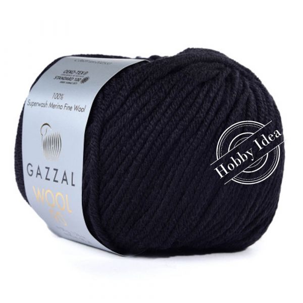 Gazzal Wool 90 3659 Горький шоколад из категории Gazzal Wool 90