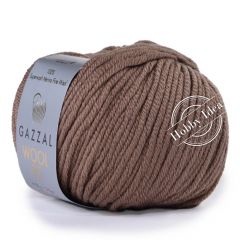 Gazzal Wool 90 3661 Коричневый