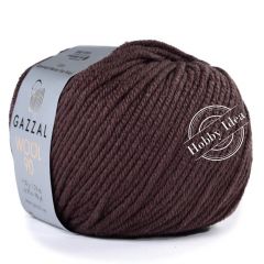 Gazzal Wool 90 3663 Тёмно-коричневый