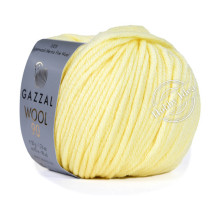 Gazzal Wool 90 3664 Бледно-жёлтый