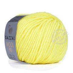 Gazzal Wool 90 3665 Жёлтый