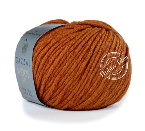 Gazzal Wool 90 3668 Корица