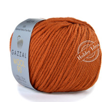Gazzal Wool 90 3669 Красно-коричневый