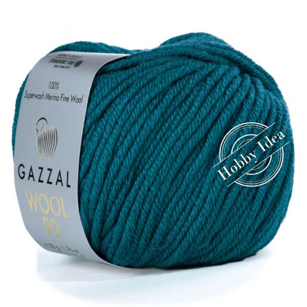 Gazzal Wool 90 3675 Изумруд из категории Gazzal Wool 90