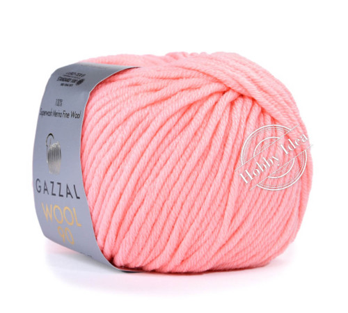 Gazzal Wool 90 3676 Фламинго