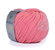 Gazzal Wool 90 3677 Пыльный розовый