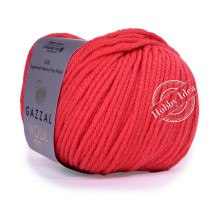 Gazzal Wool 90 3678 Алый