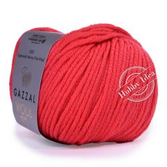 Gazzal Wool 90 3678 Алый