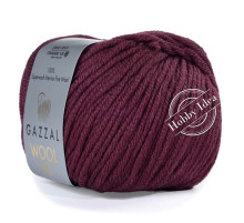 Gazzal Wool 90 3681 Ягодный