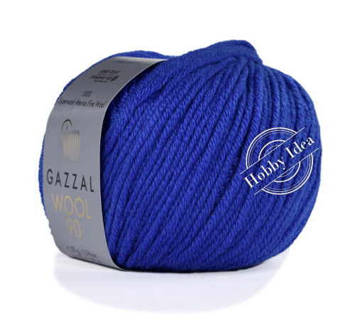 Gazzal Wool 90 3688 Синий