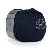 Gazzal Wool 90 3689 Серо-синий