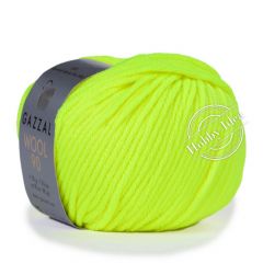 Gazzal Wool 90 3690 Неоновый жёлтый