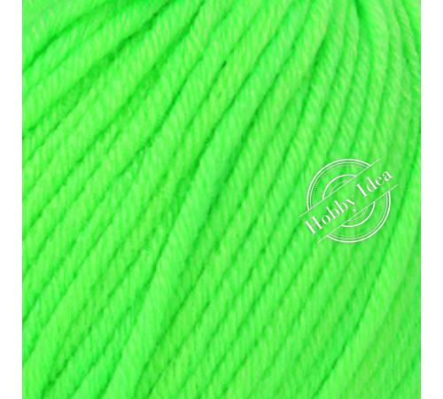 Gazzal Wool 90 3691 Неоновый зелёный