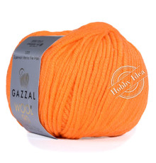 Gazzal Wool 90 3692 Неоновый оранжевый
