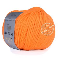 Gazzal Wool 90 3692 Неоновый оранжевый