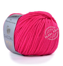 Gazzal Wool 90 3693 Фуксия