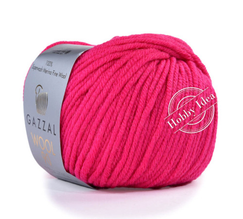 Gazzal Wool 90 3693 Фуксия