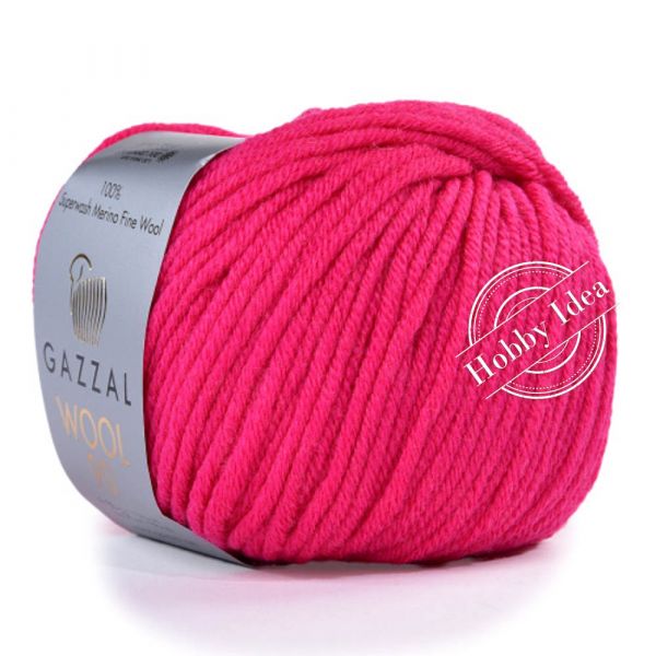 Gazzal Wool 90 3693 Фуксия из категории Gazzal Wool 90