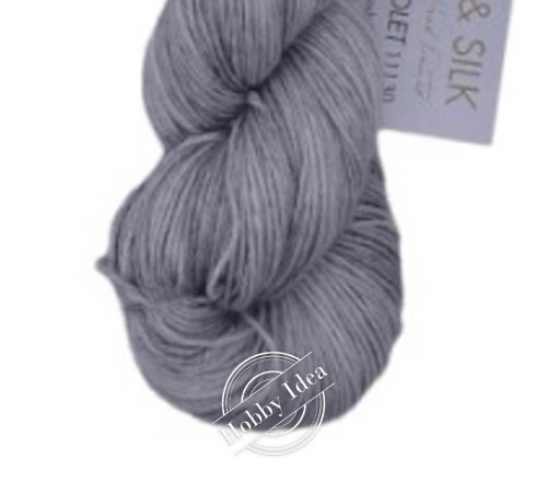 Gazzal Wool & Silk 11130 Блекло-серый